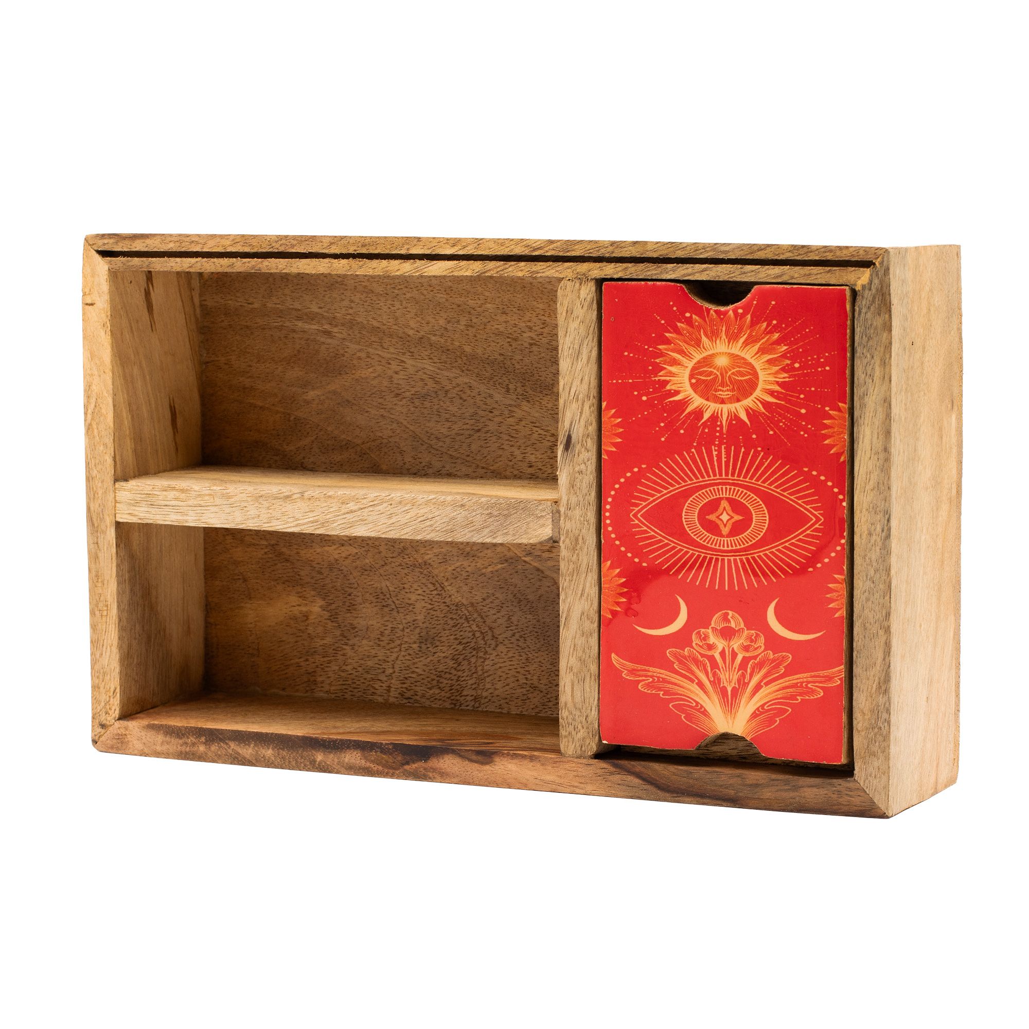 bG9jYWw6Ly9tZWRpYS8xRy9FQy82MFIzMEMxSjY0VjNFQzFHLzhkMGE1YTk4LmpwZw.jpg Three Section Tarot Box with Card Holder
