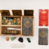 bG9jYWw6Ly9tZWRpYS8xTS9FQy82MFIzMEMxSjY0VjNFQzFNLzAxZGZjNWFmLmpwZw.jpg Three Section Tarot Box with Card Holder
