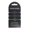 Set of 3 Coven Sisters Pentagram Bracelets