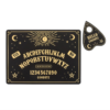 Black Talking Board Placemat and Coaster Set