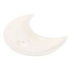 White Crescent Moon Incense Stick Holder